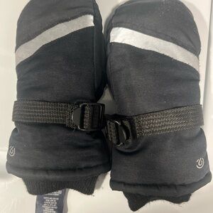 C9 by Champion Black and Silver Kids Mittens